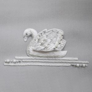 Bluebird Embroidery Company Stumpwork Swan